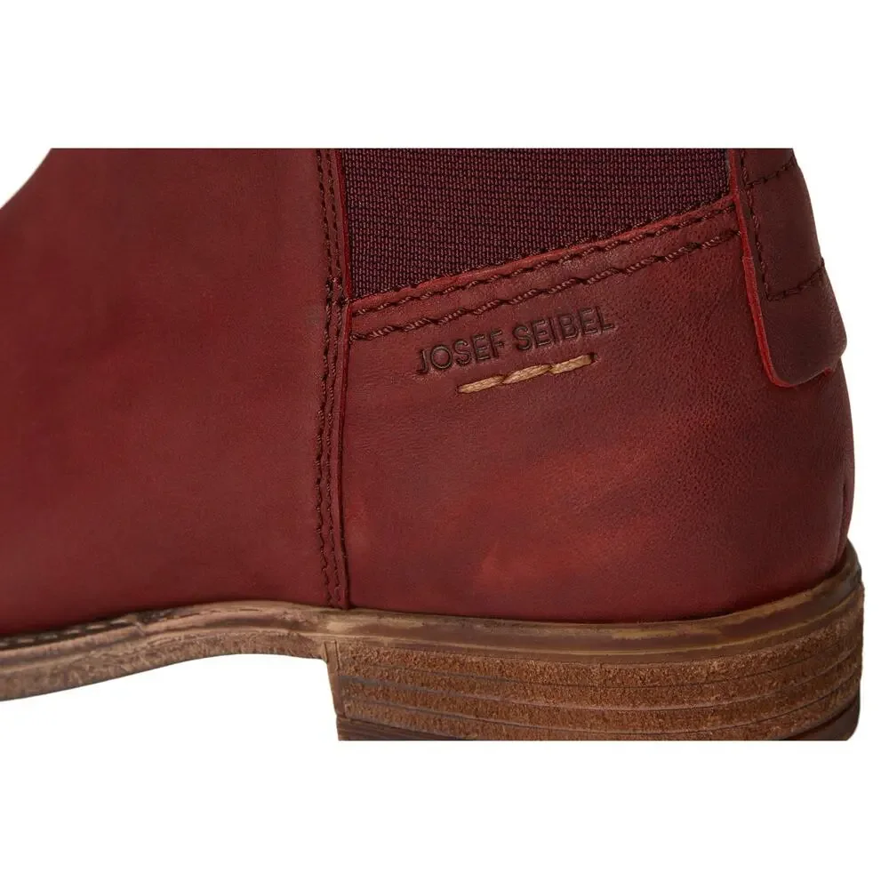 JOSEF SEIBEL WOMEN'S SIENNA 08 BOOTS BORDO 5-5.5 MEDIUM